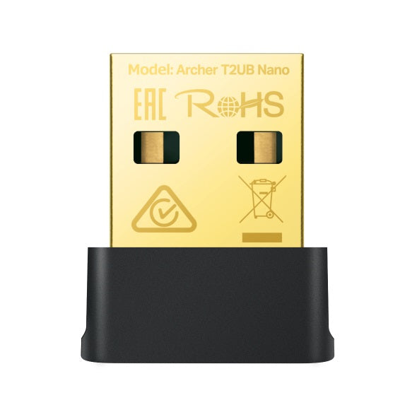 ADAPTADOR WIFI USB BLUETOOTH 4.2 TP-LINK ARCHER T2UB NANO DOBLE BANDA DE ALTA VELOCIDAD - ADAPTADOR WIFI USB BLUETOOTH 4.2 TP-LINK ARCHER T2UB NANO DOBLE BANDA DE ALTA VELOCIDAD -